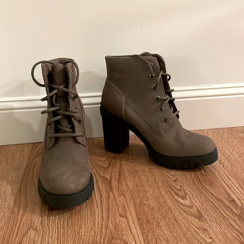 Timberland high heel boots